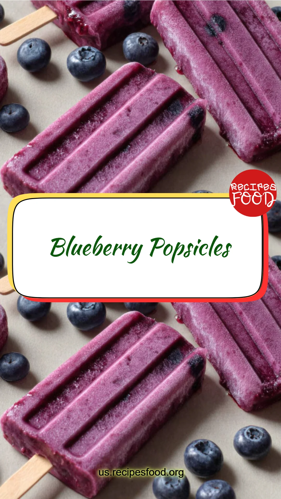 Blueberry Popsicles