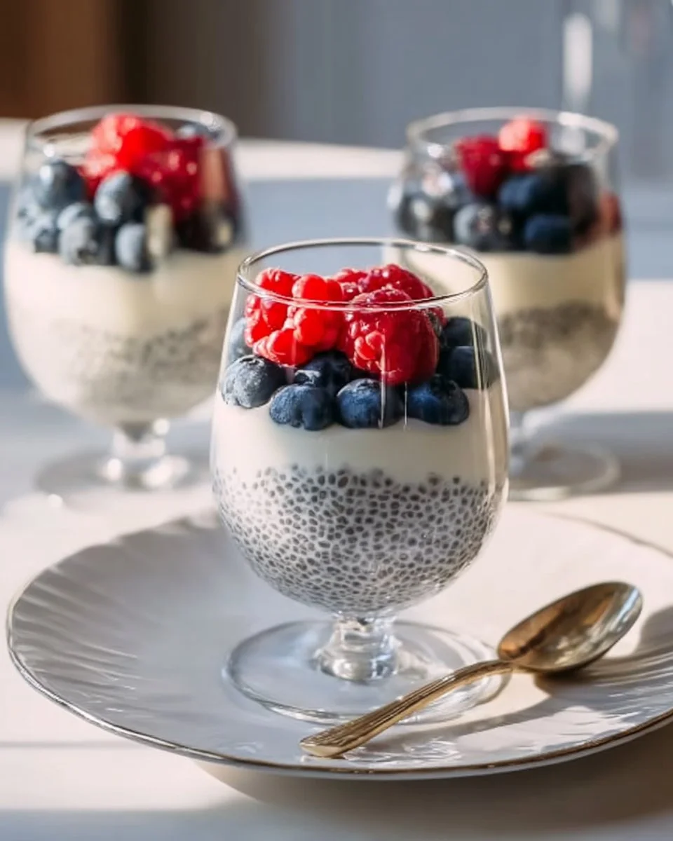 Chia Seed Pudding with Greek Yogurt