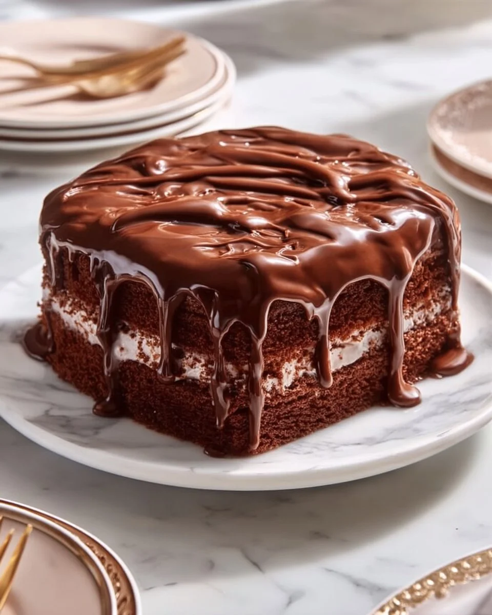 Chocolate Three Milks Cake