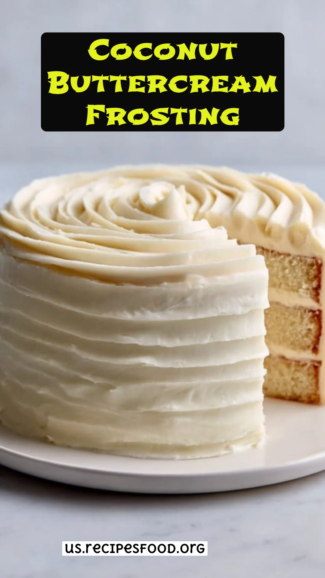 Coconut Buttercream Frosting