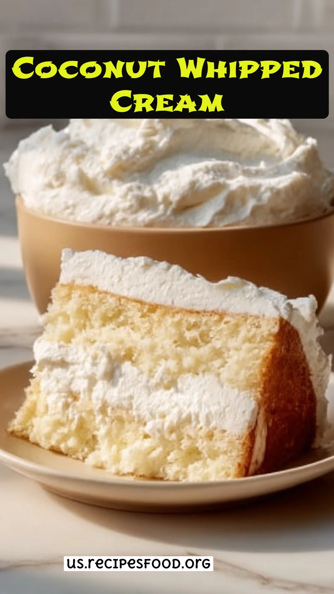 Coconut Whipped Cream
