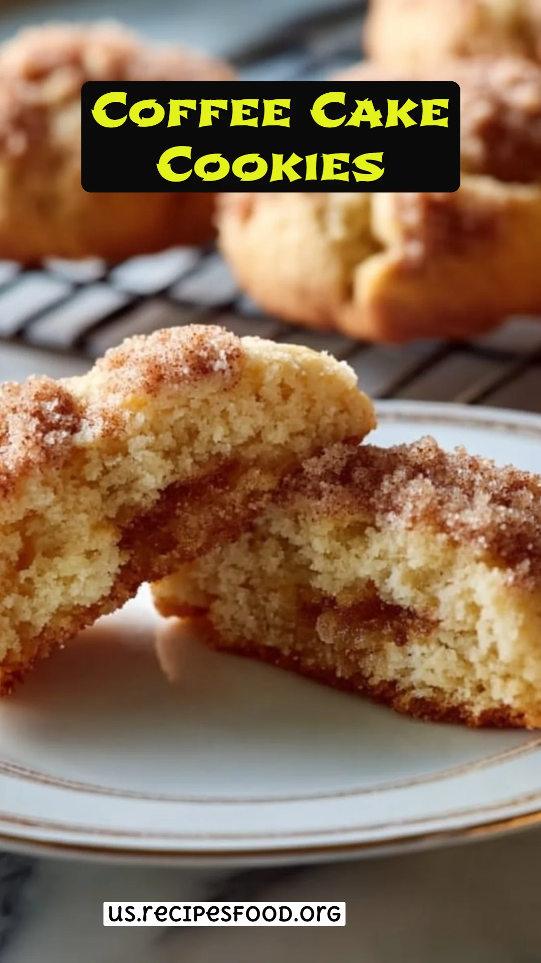 Coffee Cake Cookies