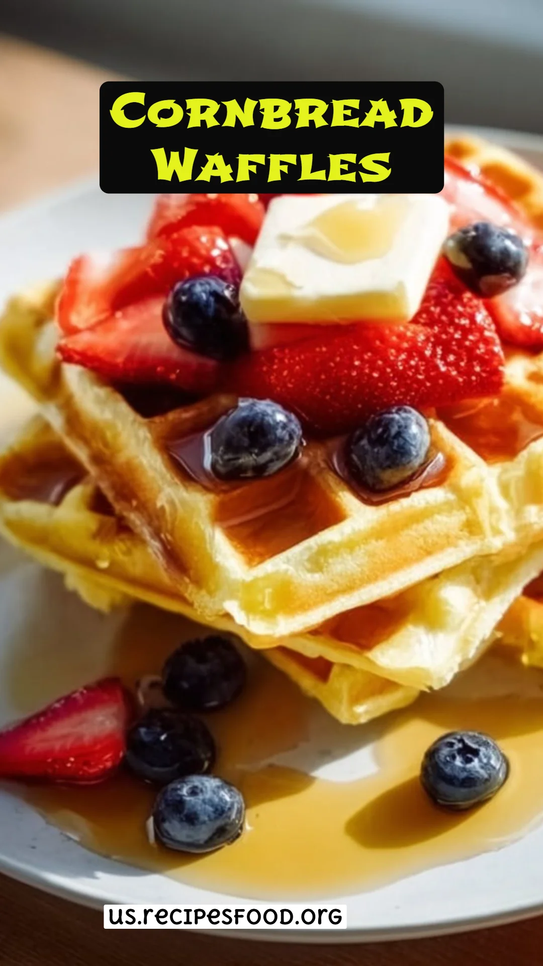 Cornbread Waffles