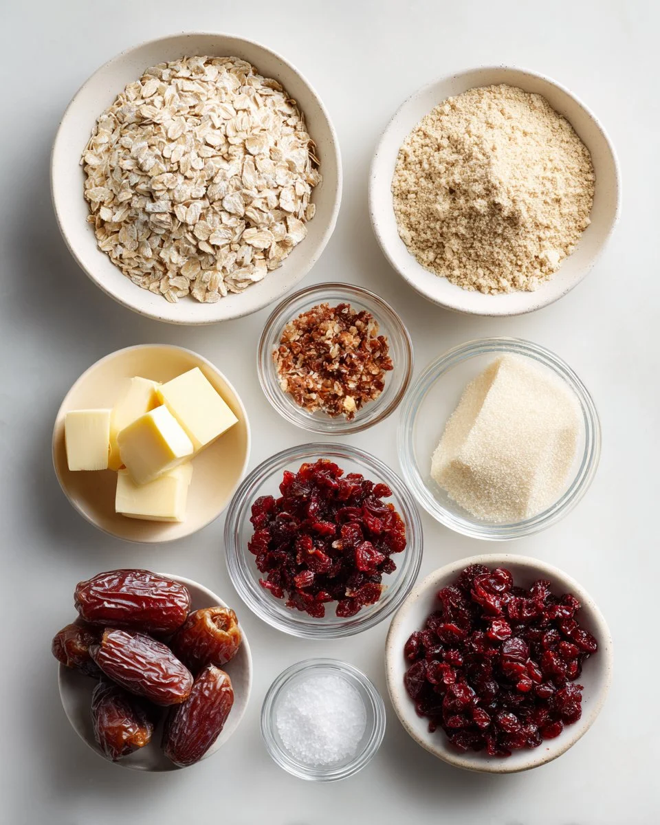Cranberry Date Squares