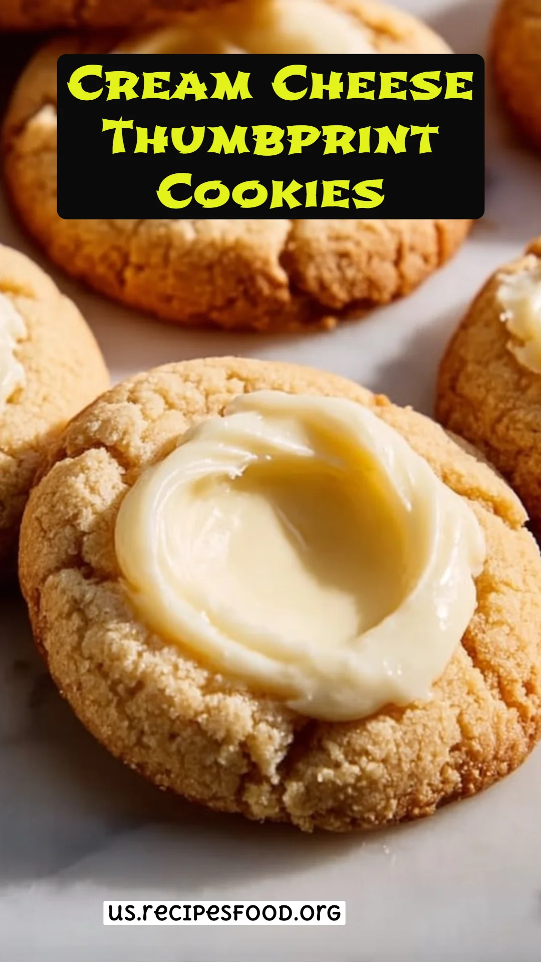 Cream Cheese Thumbprint Cookies