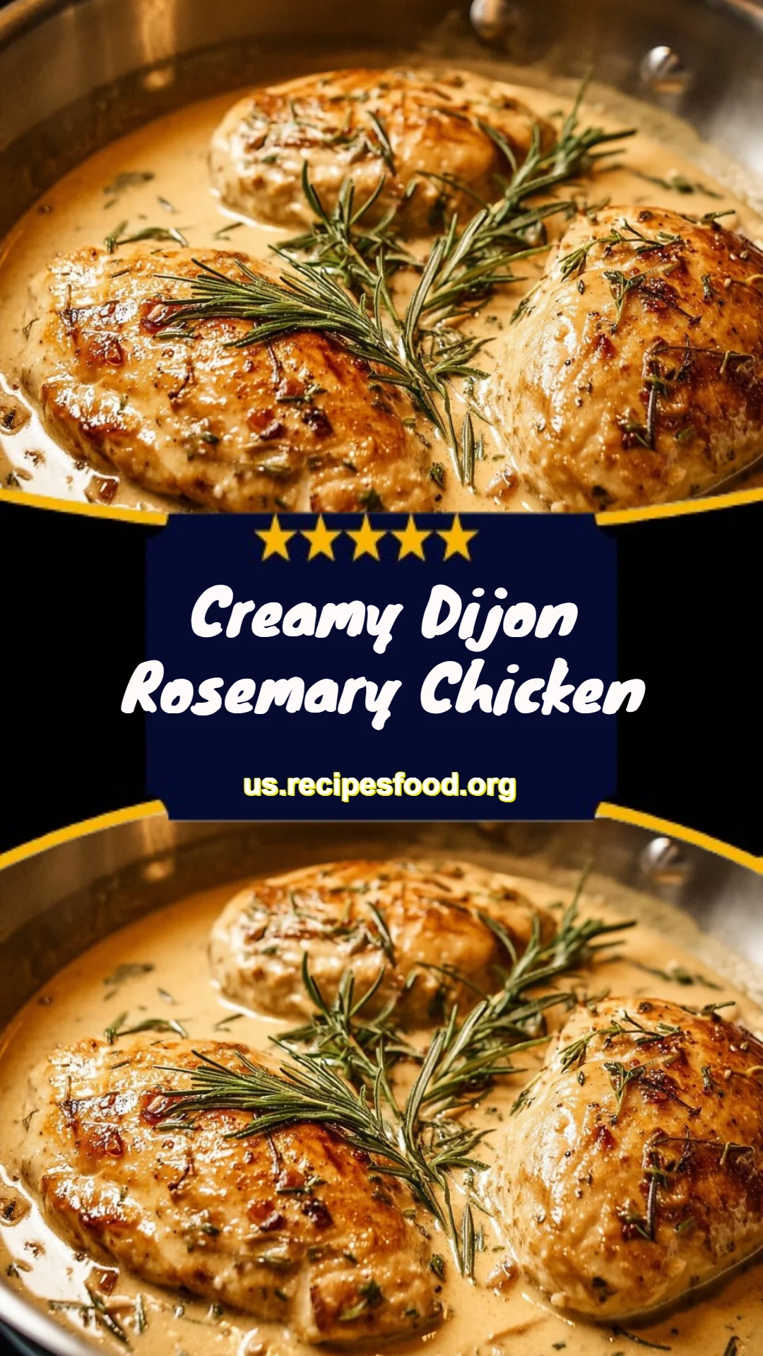 Creamy Dijon Rosemary Chicken