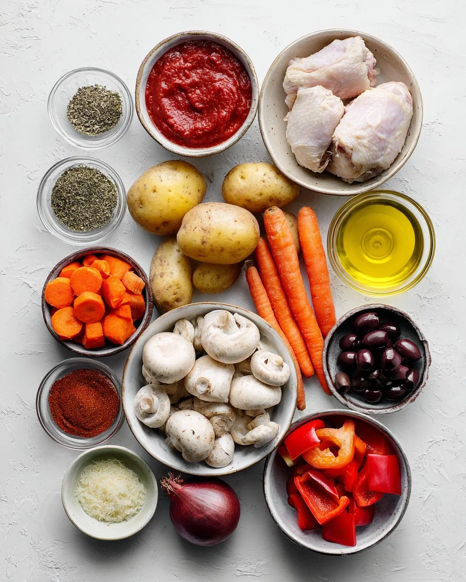Crockpot Chicken Cacciatore