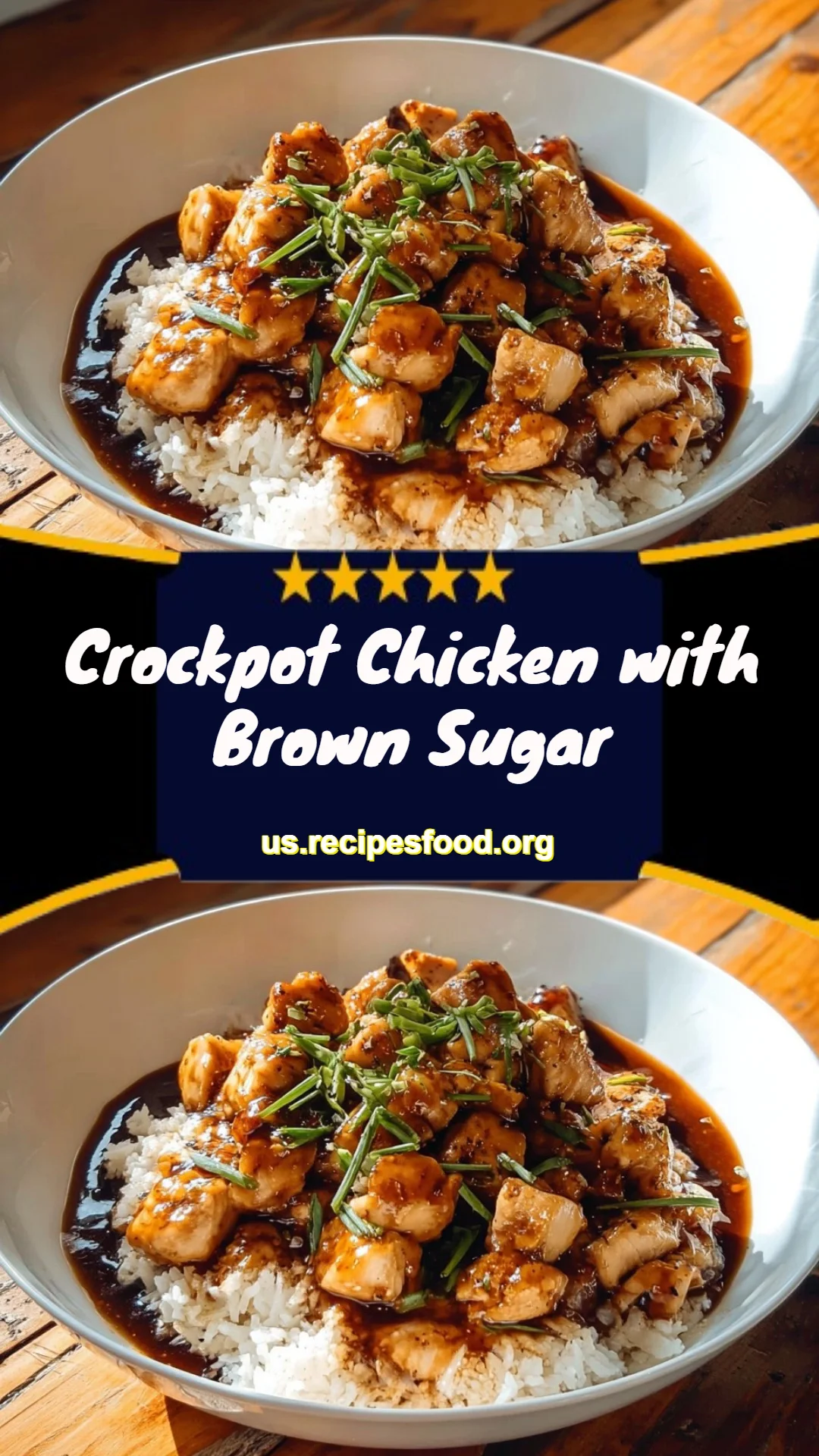 Crockpot Chicken with Brown Sugar