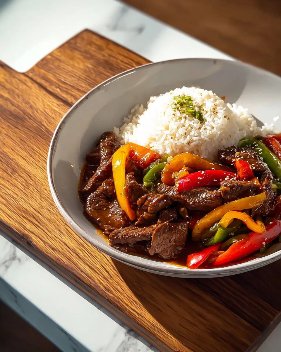 Crockpot Pepper Steak Recipe