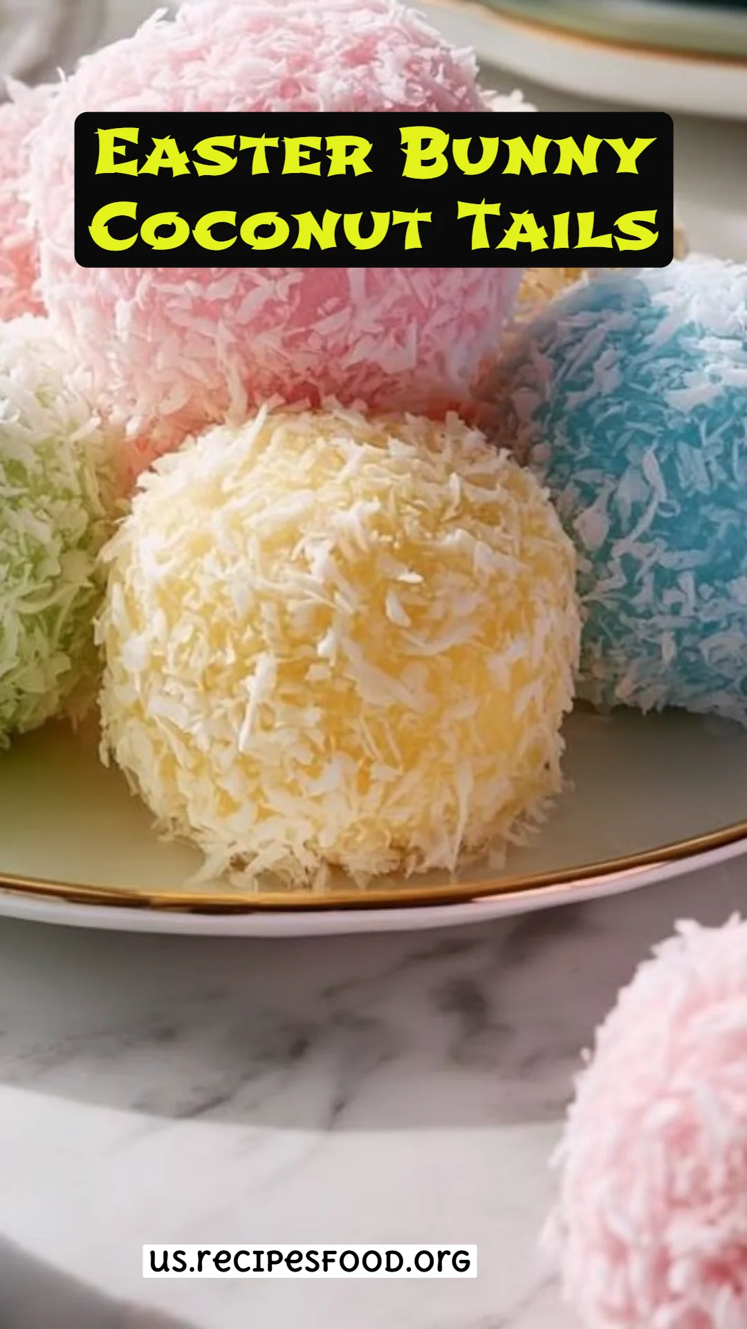 Easter Bunny Coconut Tails