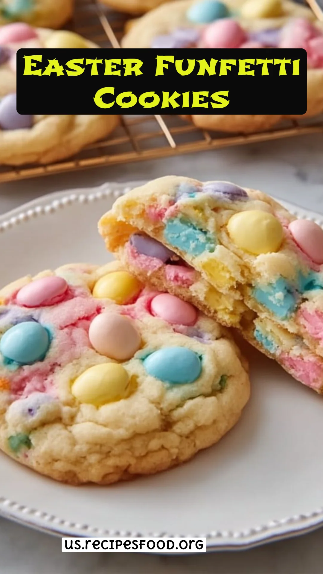 Easter Funfetti Cookies