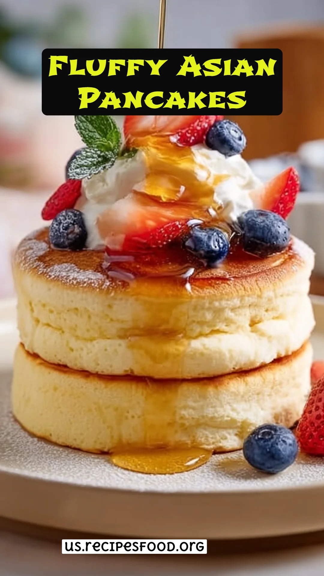 Fluffy Asian Pancakes