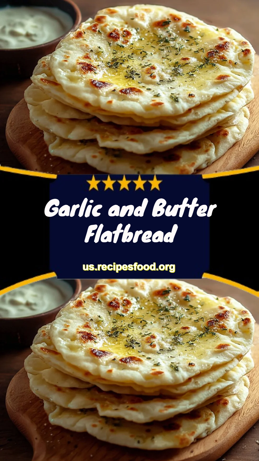 Garlic and Butter Flatbread