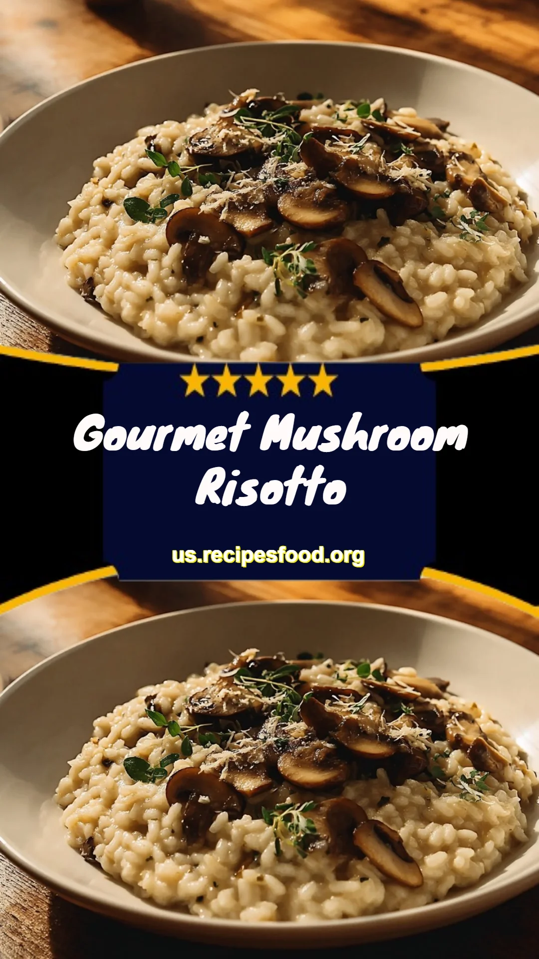 Gourmet Mushroom Risotto