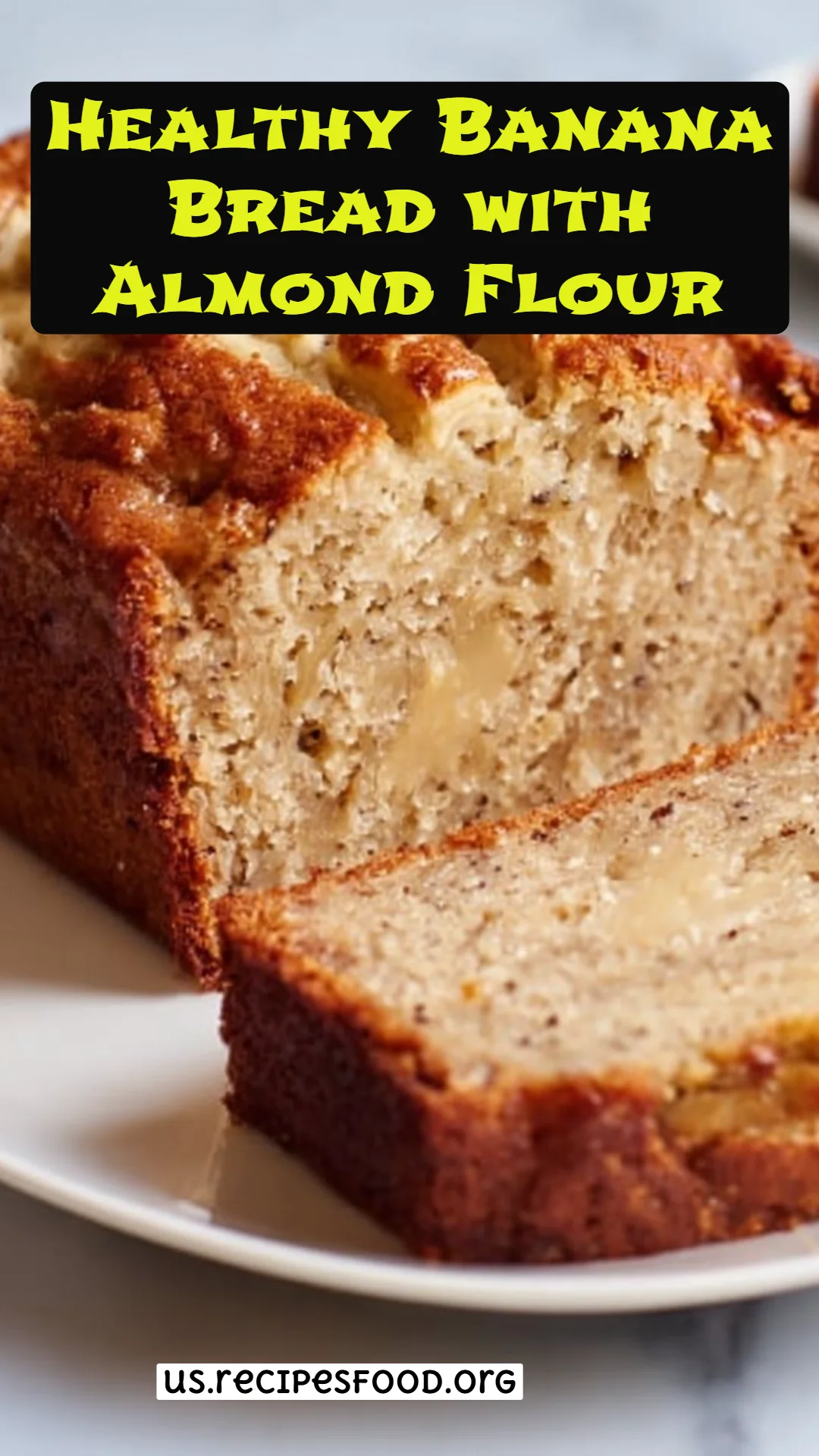 Healthy Banana Bread with Almond Flour