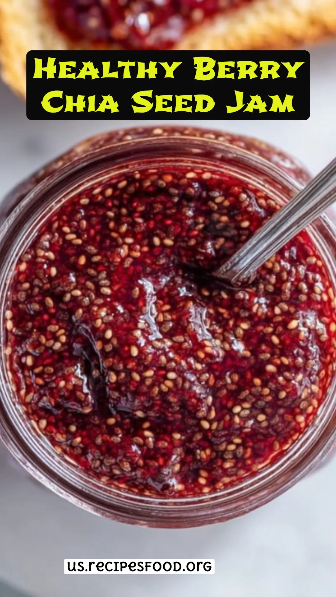 Healthy Berry Chia Seed Jam