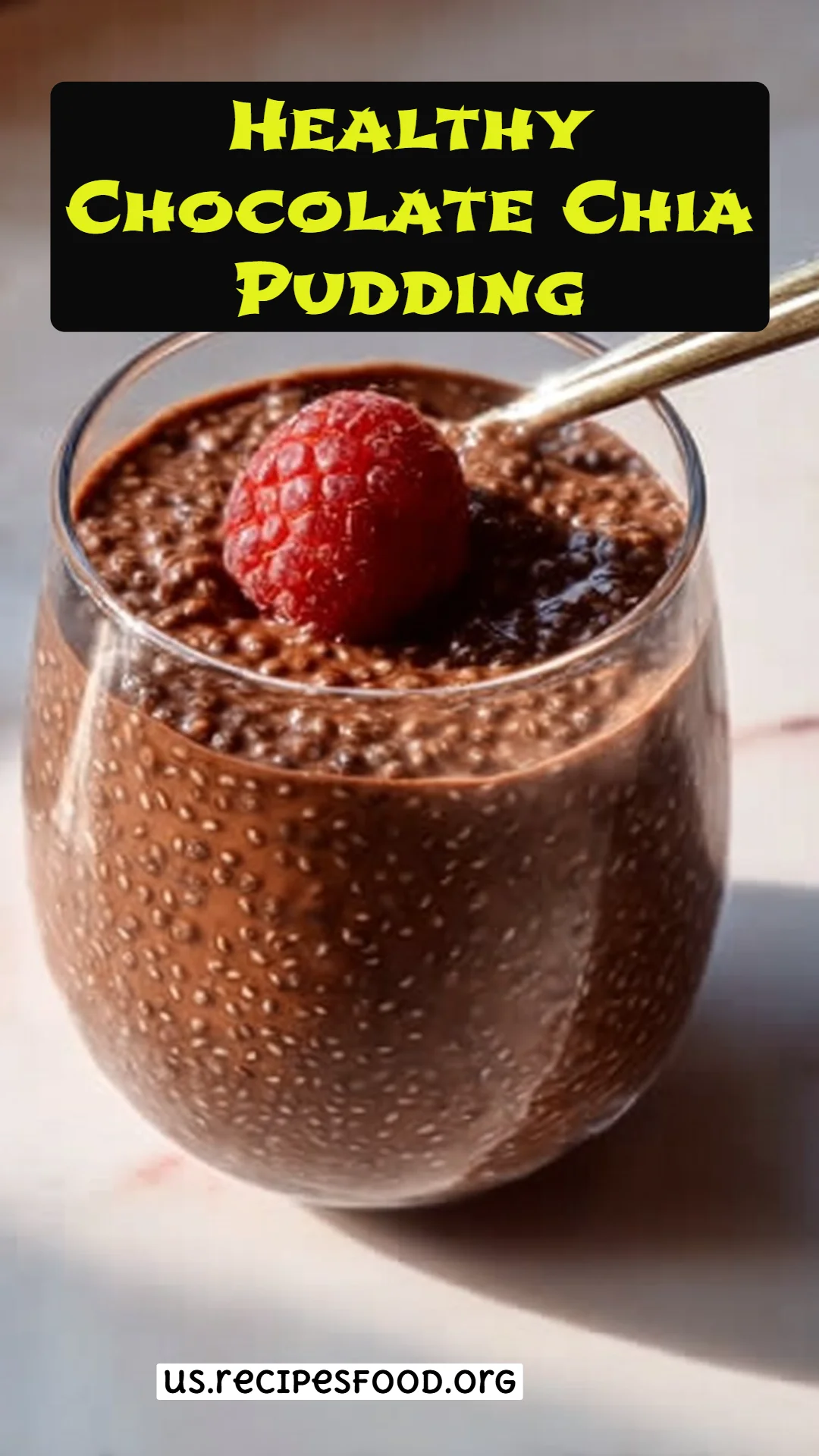 Healthy Chocolate Chia Pudding