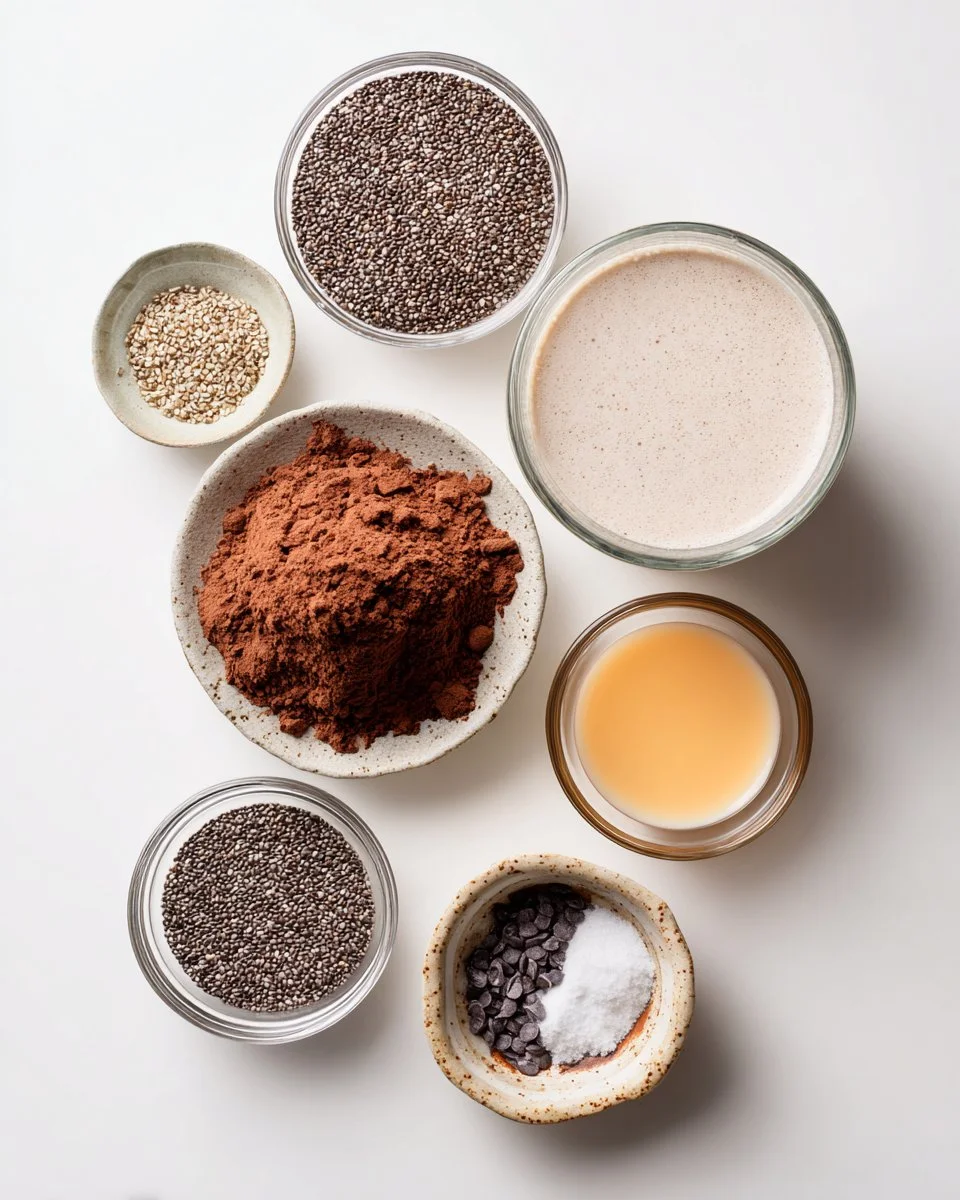 Healthy Chocolate Chia Pudding