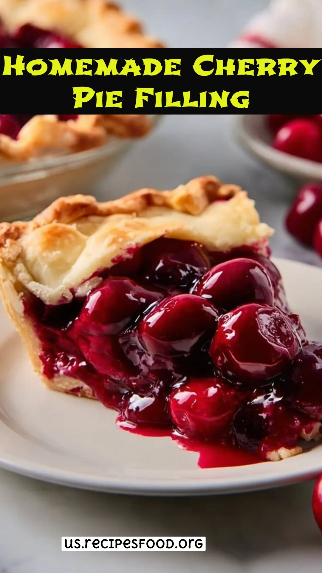 Homemade Cherry Pie Filling