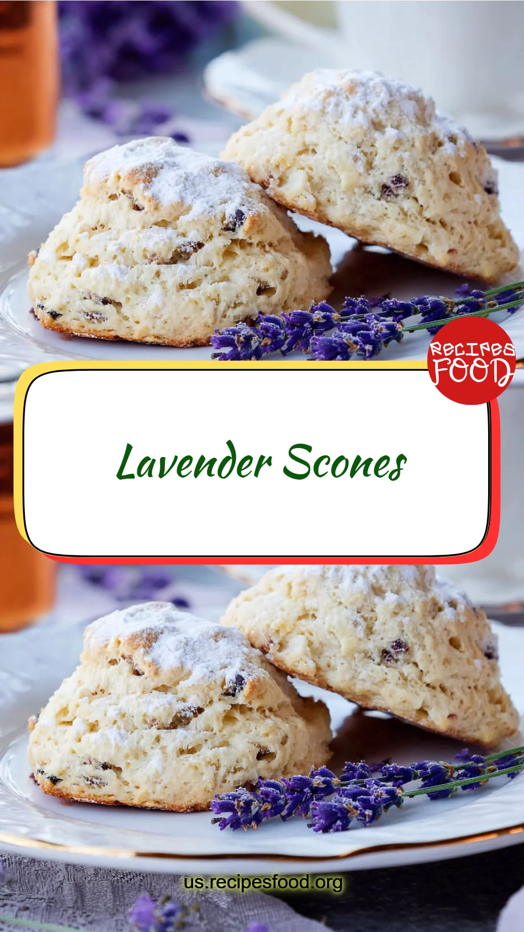 Lavender Scones