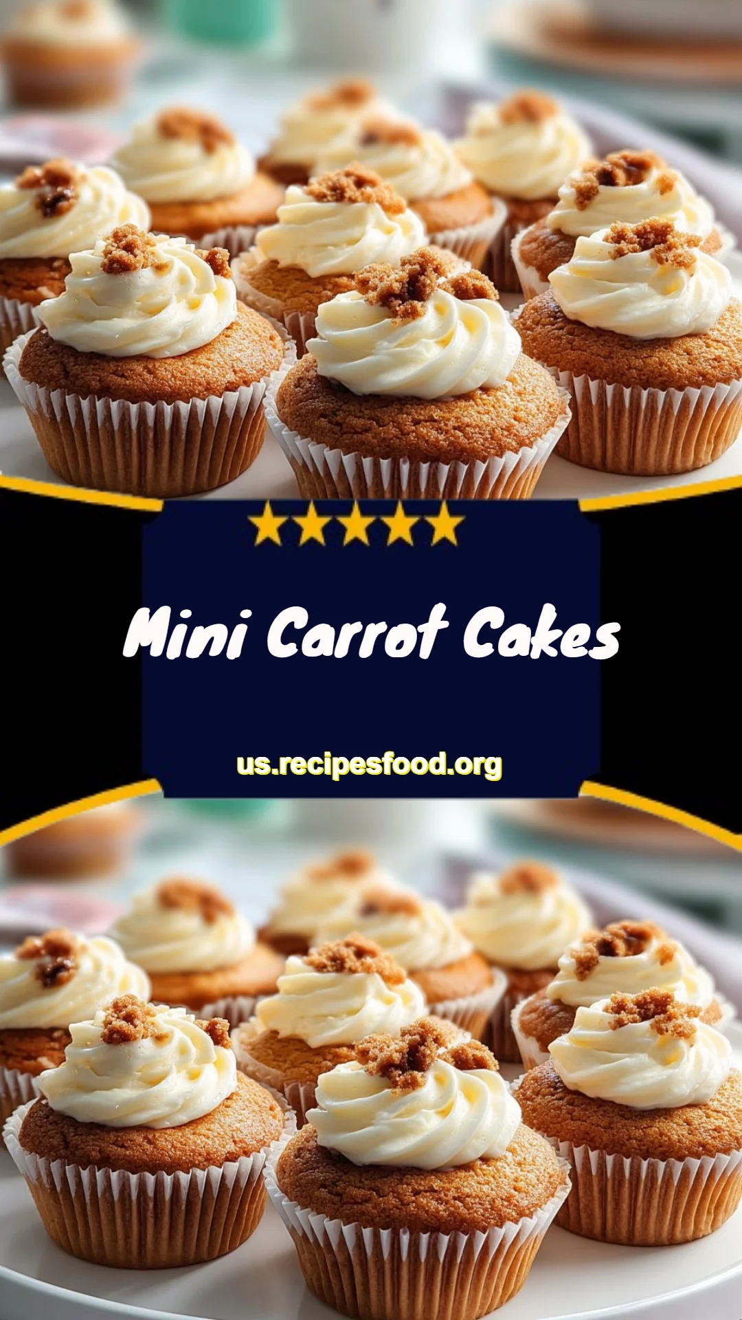 Mini Carrot Cakes