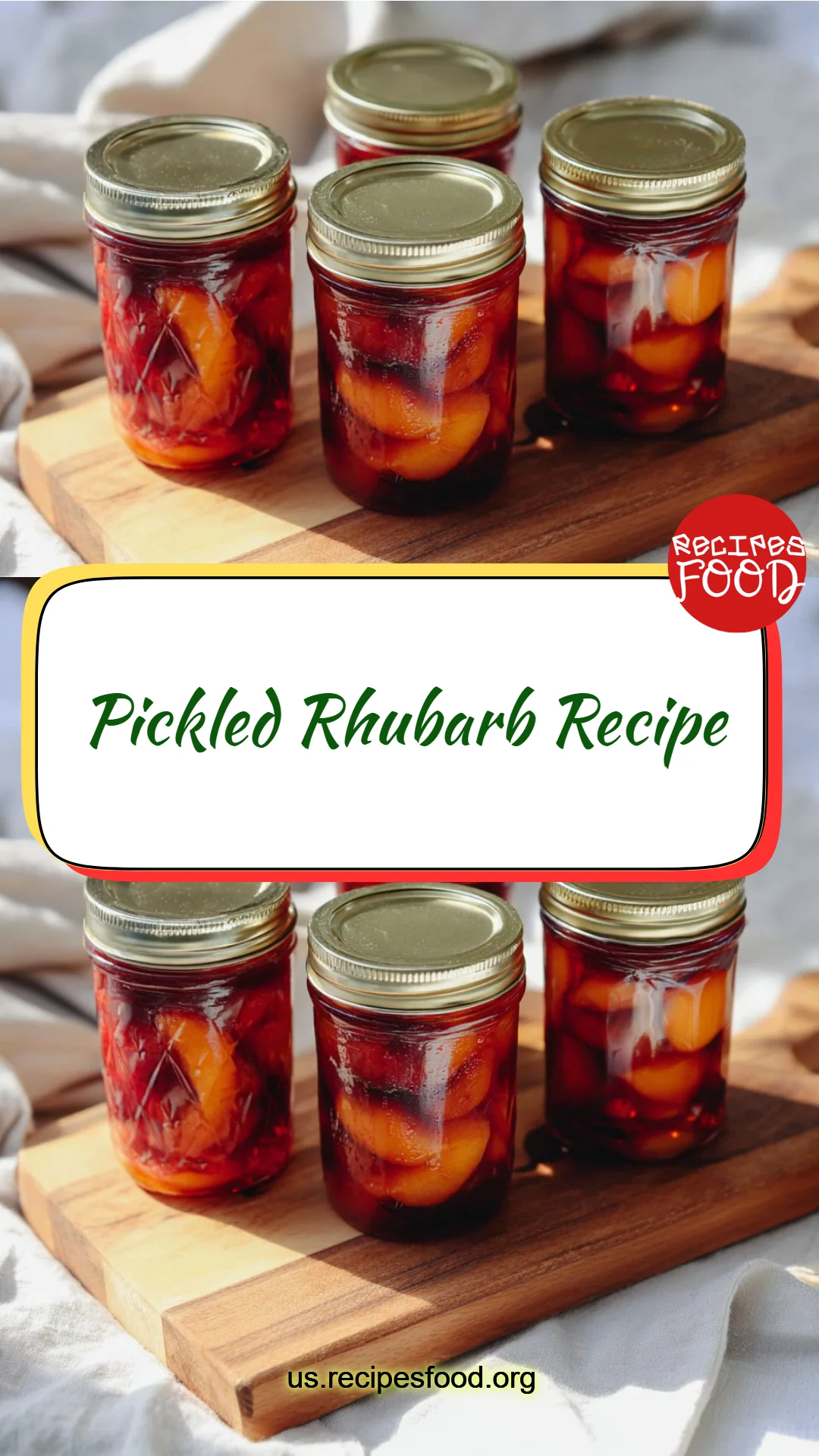 Pickled Rhubarb Recipe