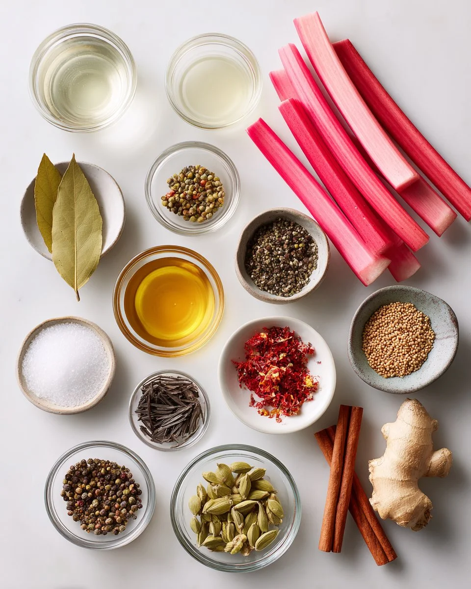 Pickled Rhubarb Recipe