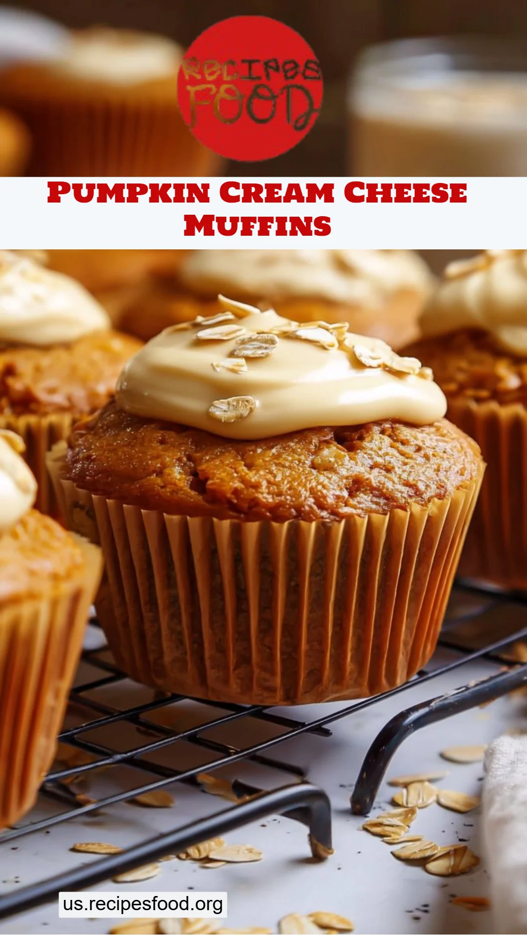 Pumpkin Cream Cheese Muffins