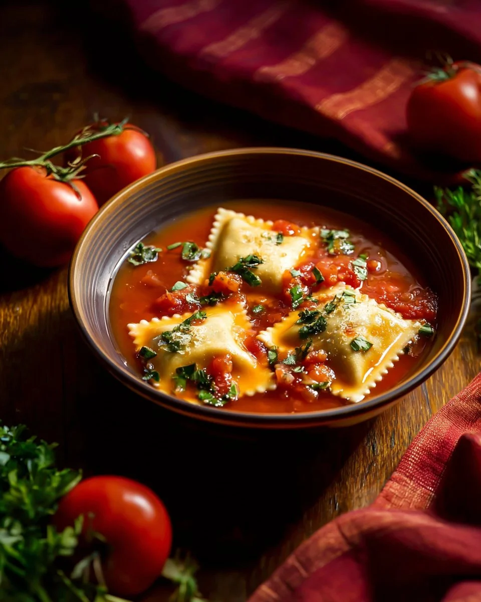 Ravioli Soup