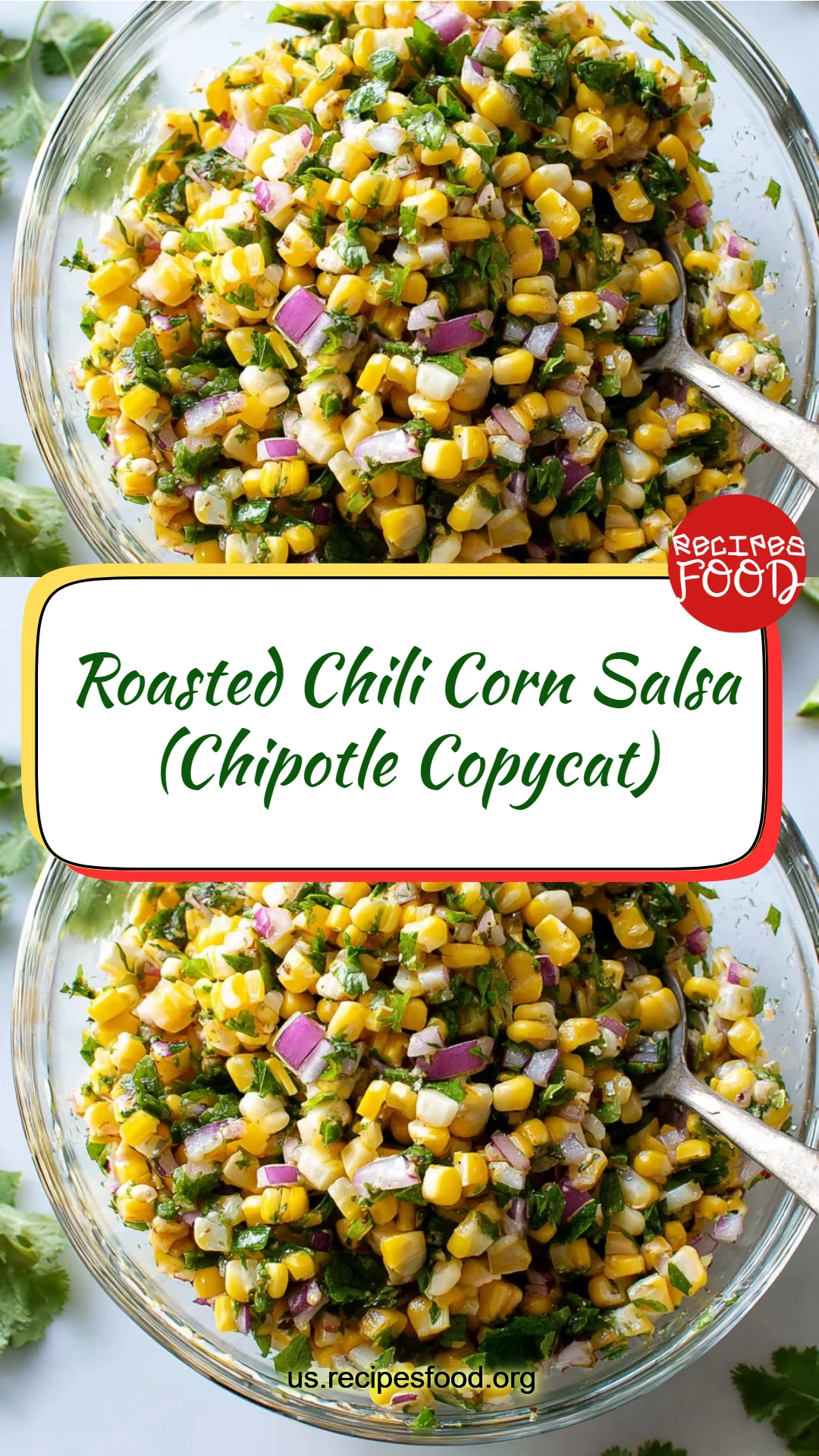 Roasted Chili Corn Salsa (Chipotle Copycat)