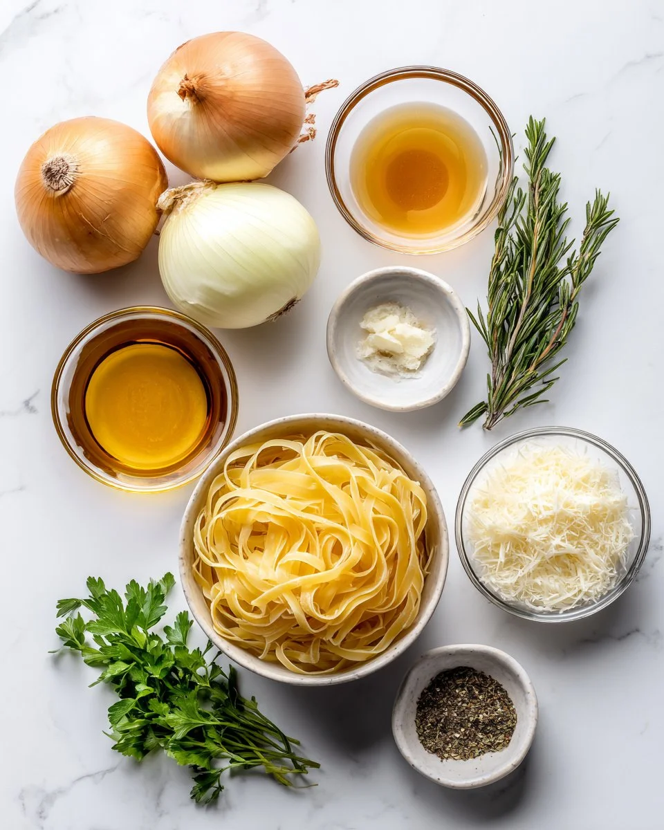 Slow Cooker Caramelized Onion Pasta