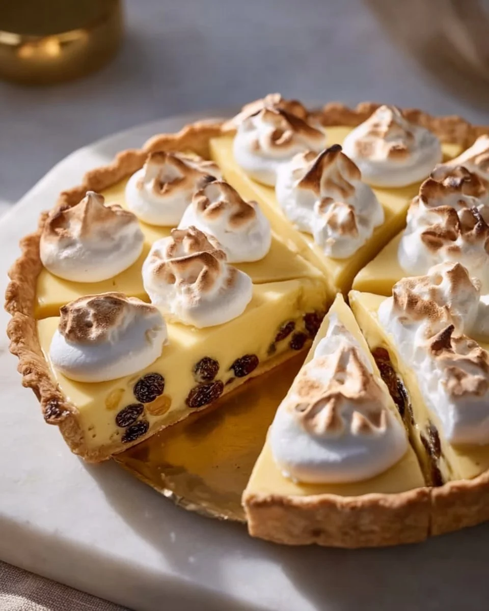 Sour Cream Raisin Pie