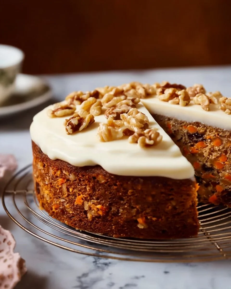 Sourdough Carrot Cake