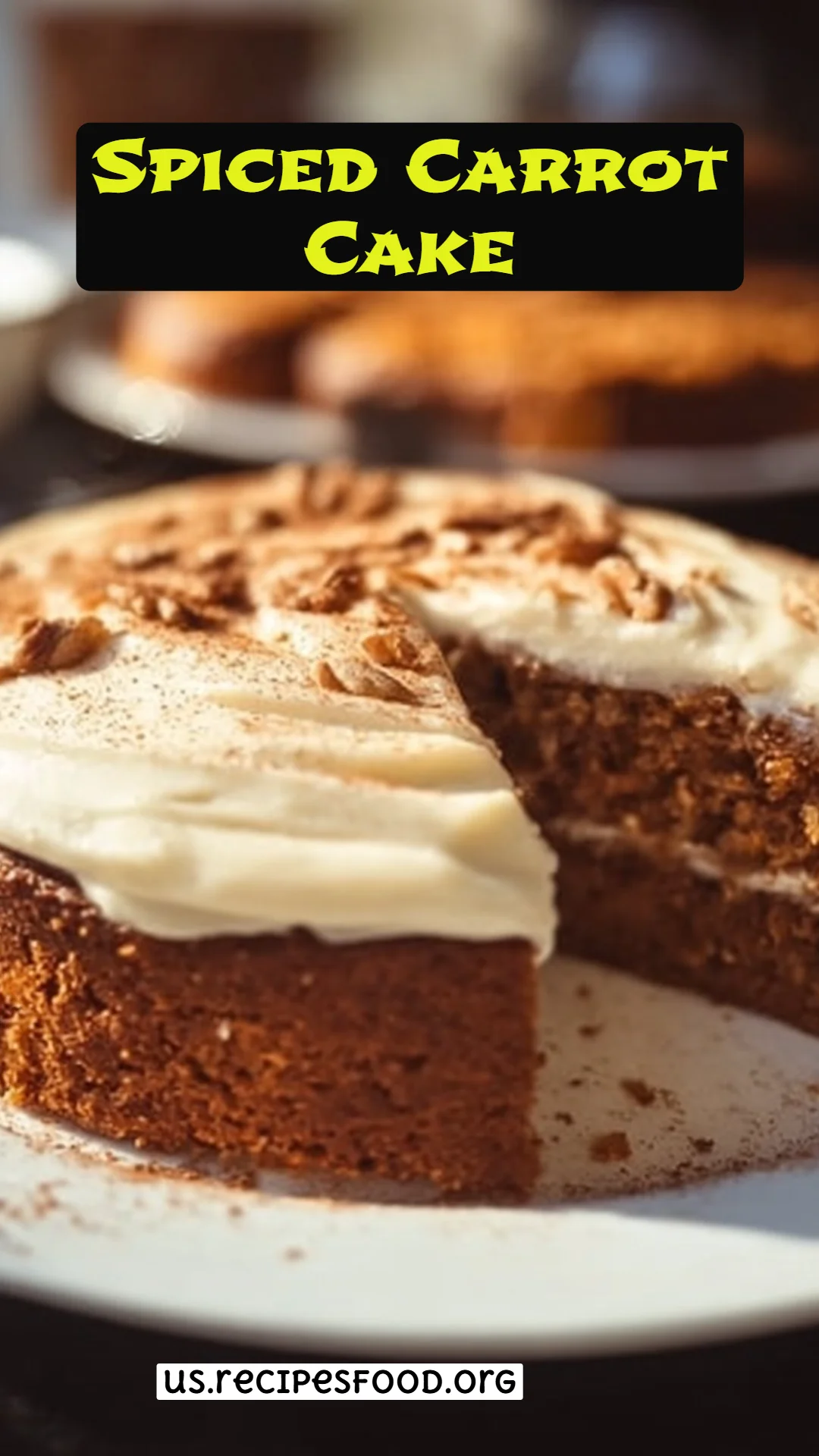 Spiced Carrot Cake
