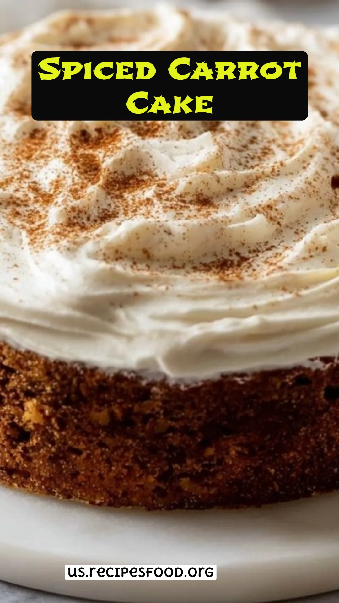 Spiced Carrot Cake