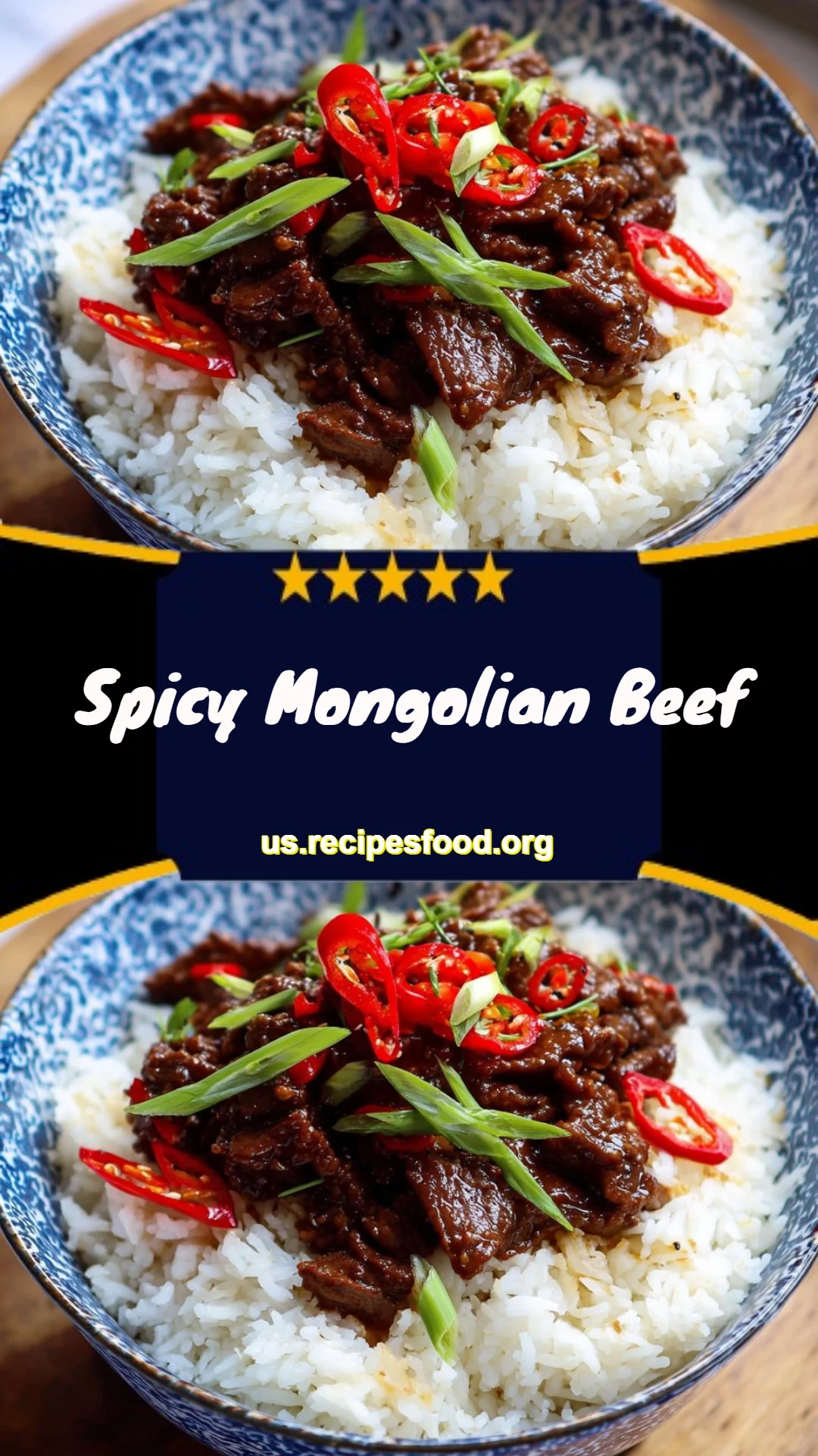 Spicy Mongolian Beef