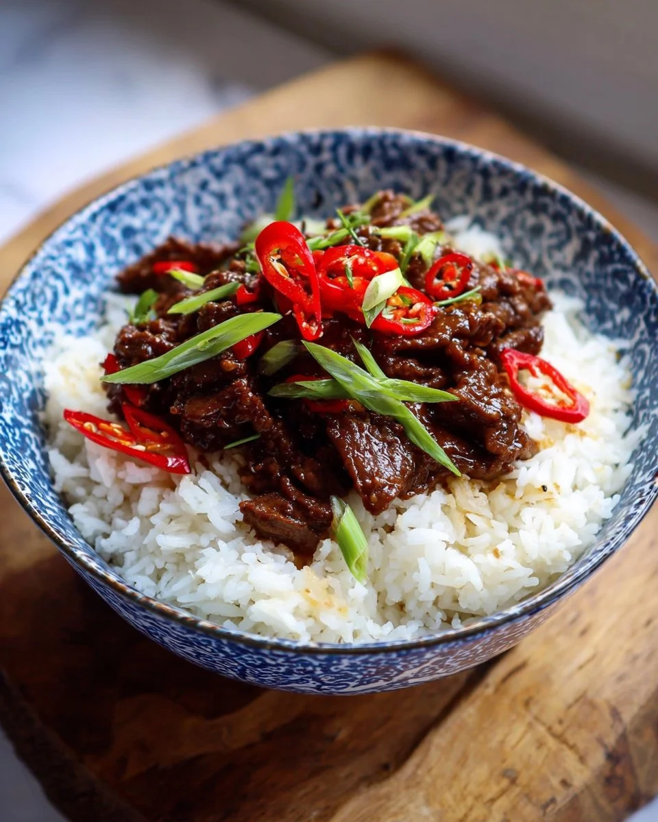 Spicy Mongolian Beef