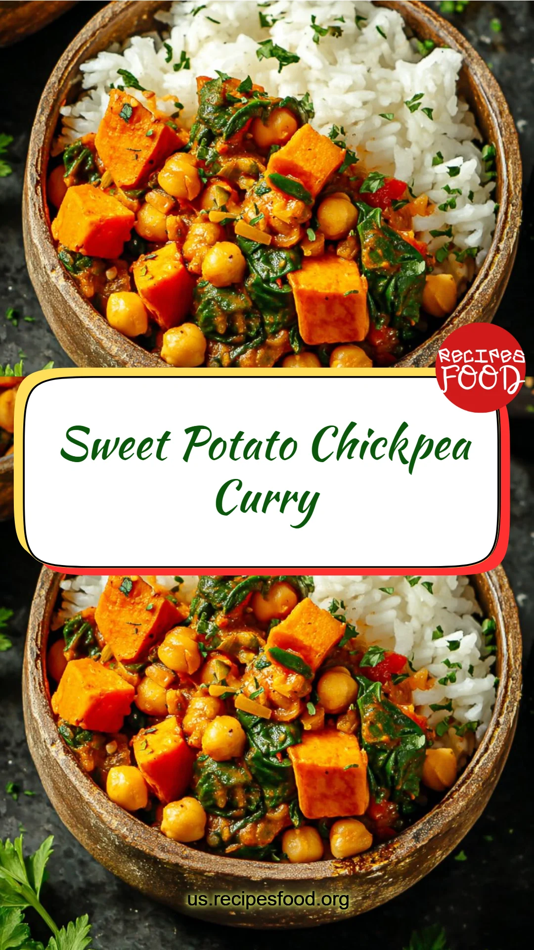 Sweet Potato Chickpea Curry