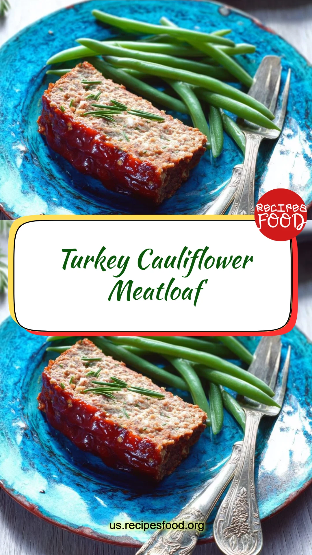 Turkey Cauliflower Meatloaf