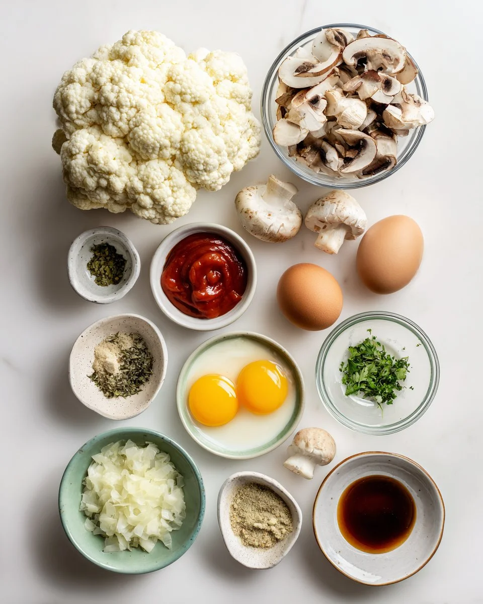 Turkey Cauliflower Meatloaf