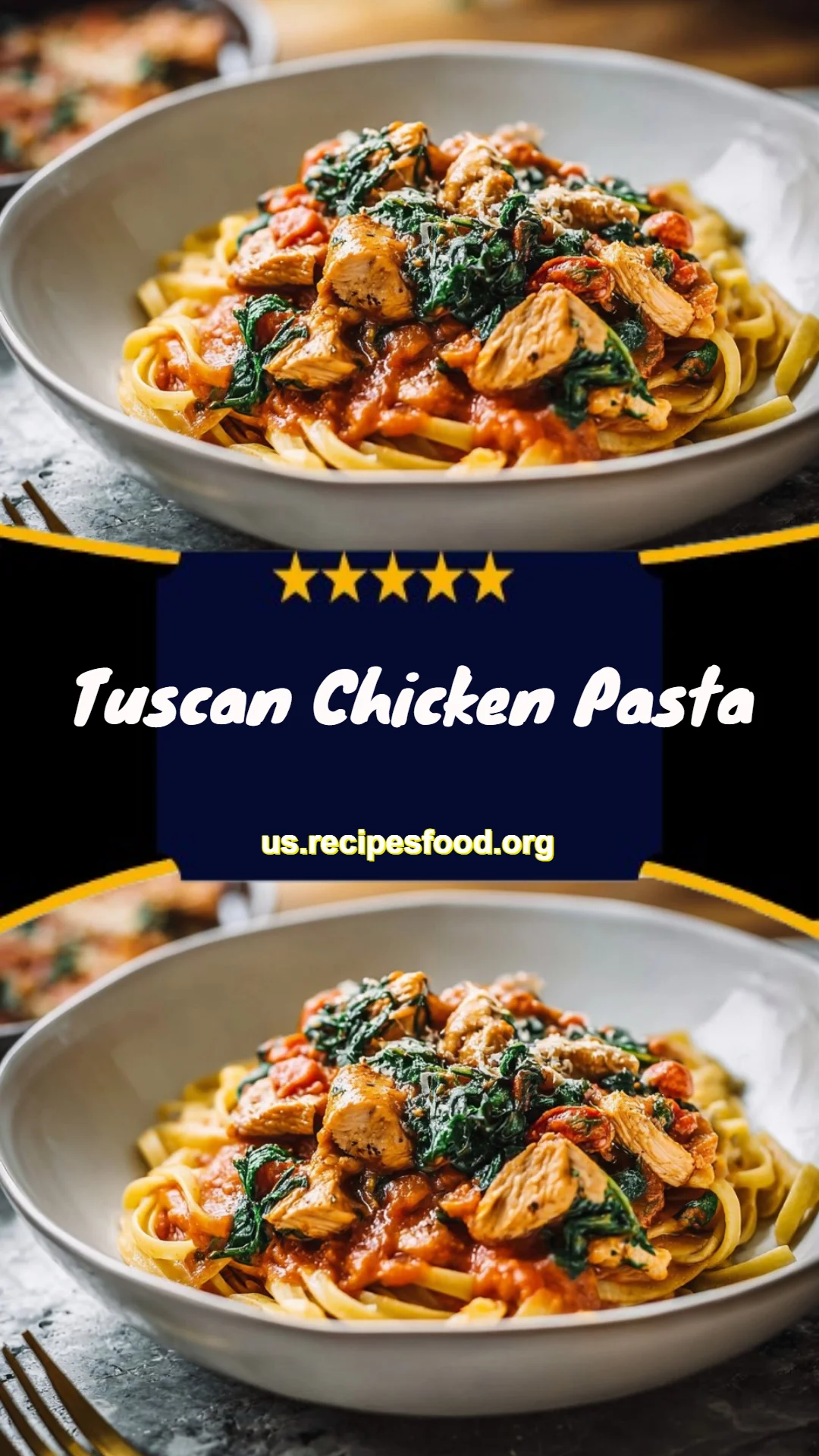 Tuscan Chicken Pasta