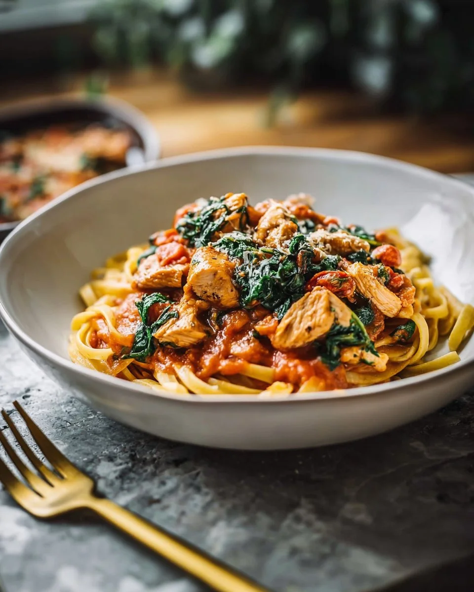 Tuscan Chicken Pasta