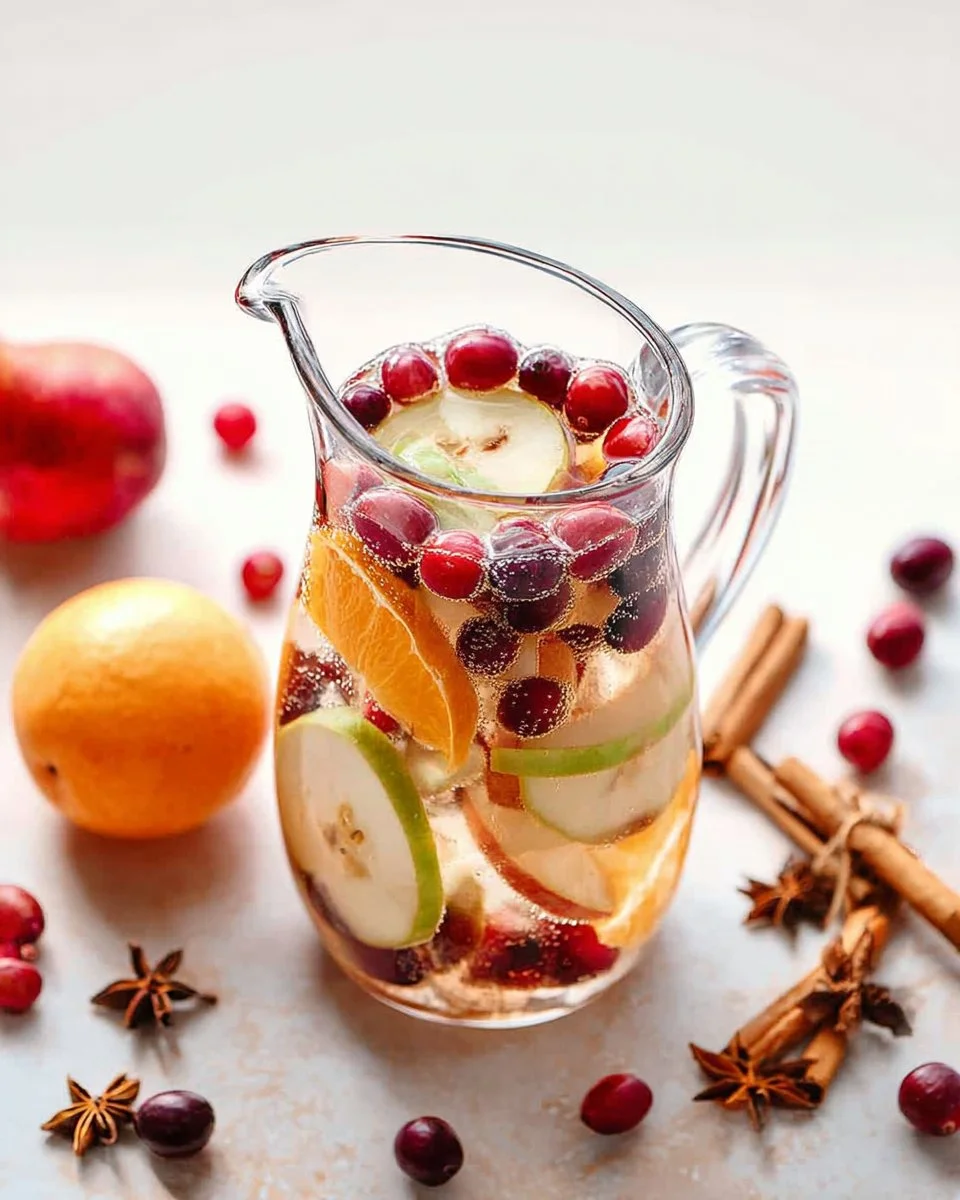 Winter White Sangria