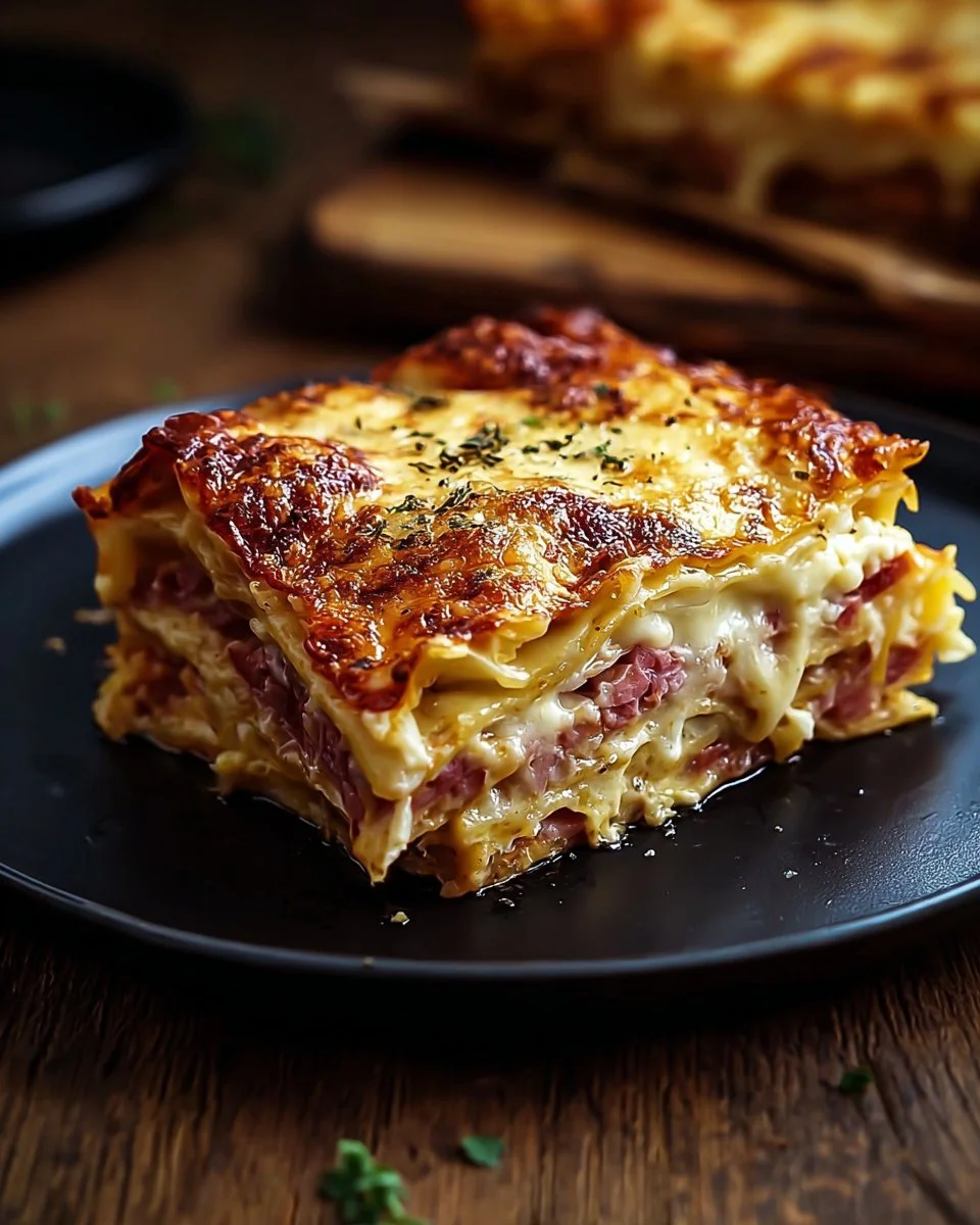 Homemade Reuben Bake