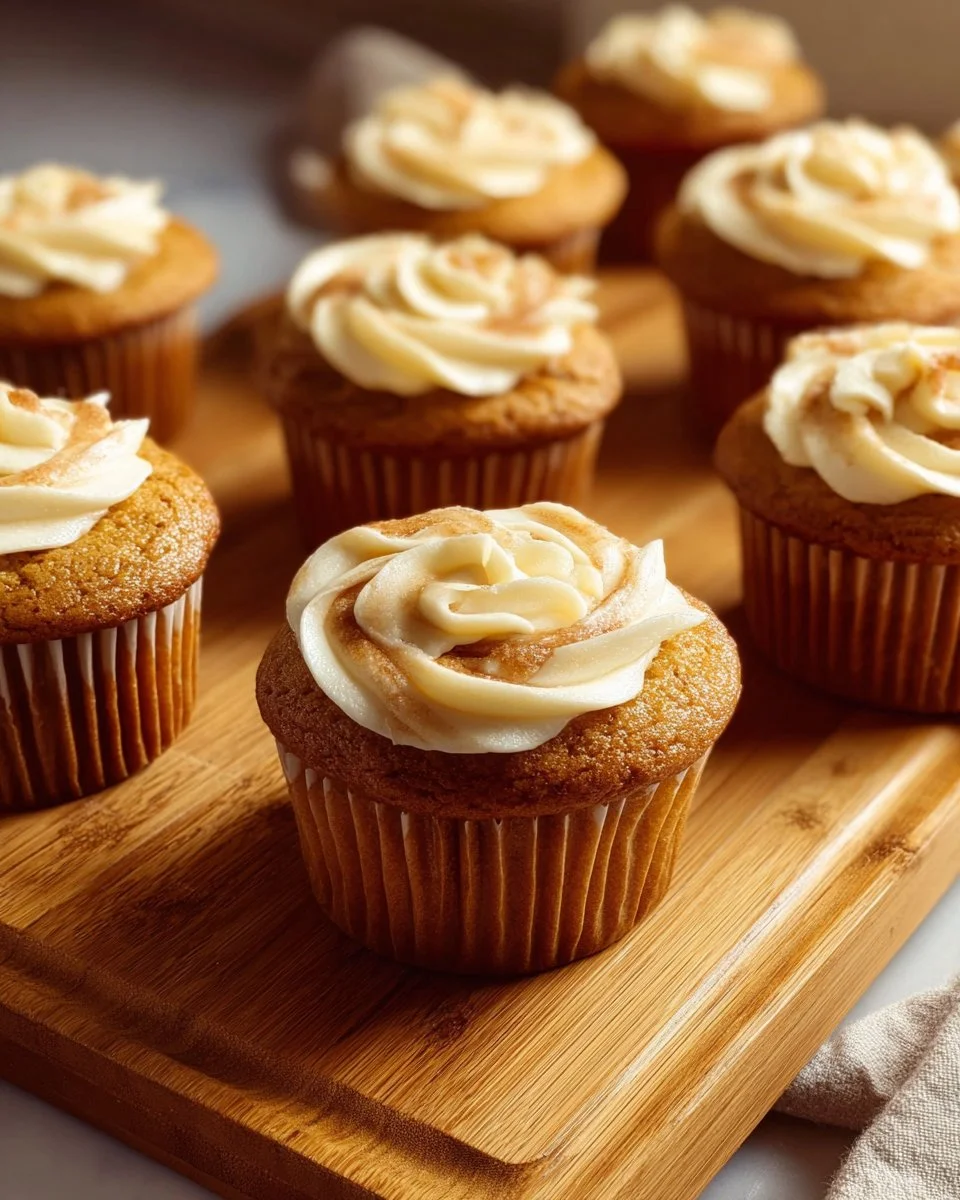 Pumpkin Cream Cheese Swirl Muffins