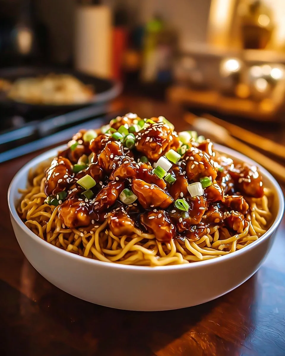 Chicken Teriyaki Noodles